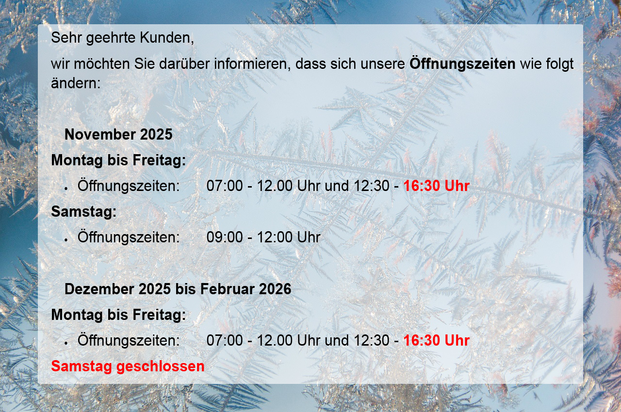 Öffnungszeiten-Winter